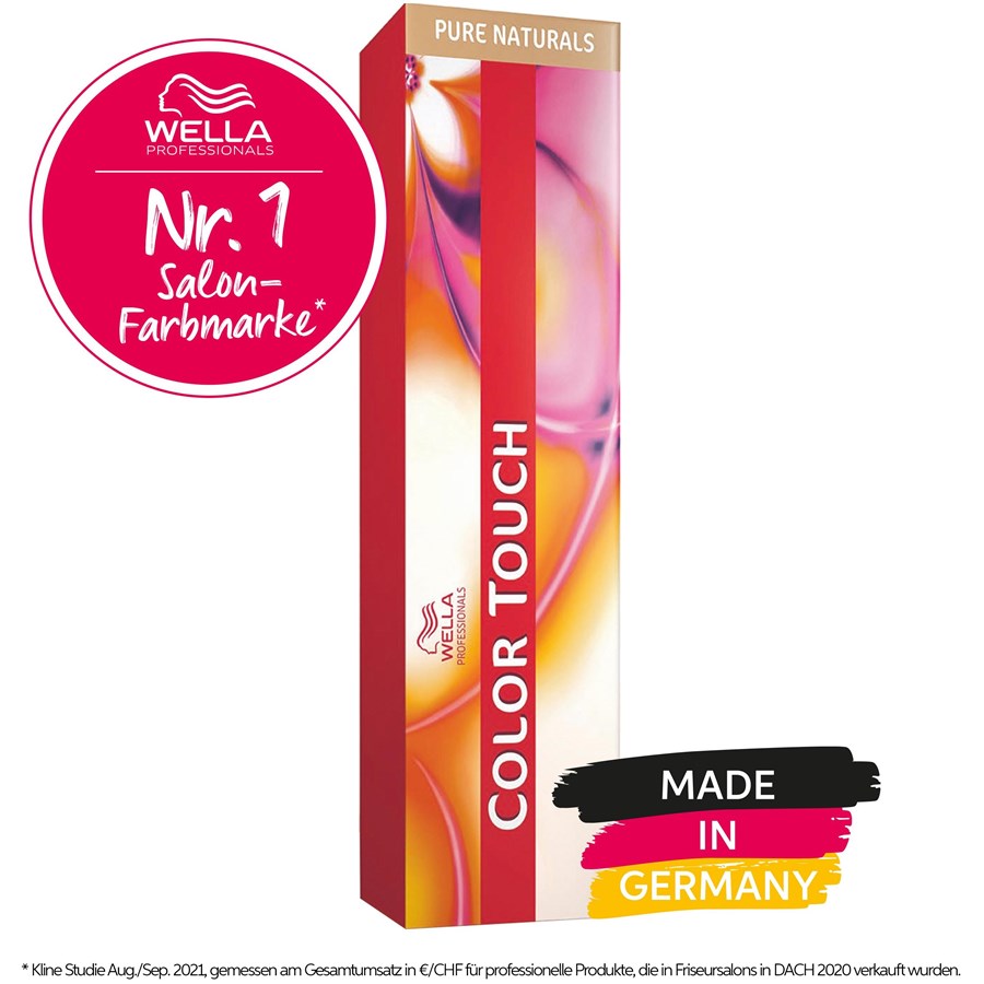 Краска для волос color touch Wella Professionals, nr. 6/37 dunkelblond gold-braun, объем 60 мл
Краска для волос color touch Wella Professionals, nr. 6/37 dunkelblond gold-braun, объем 60 мл