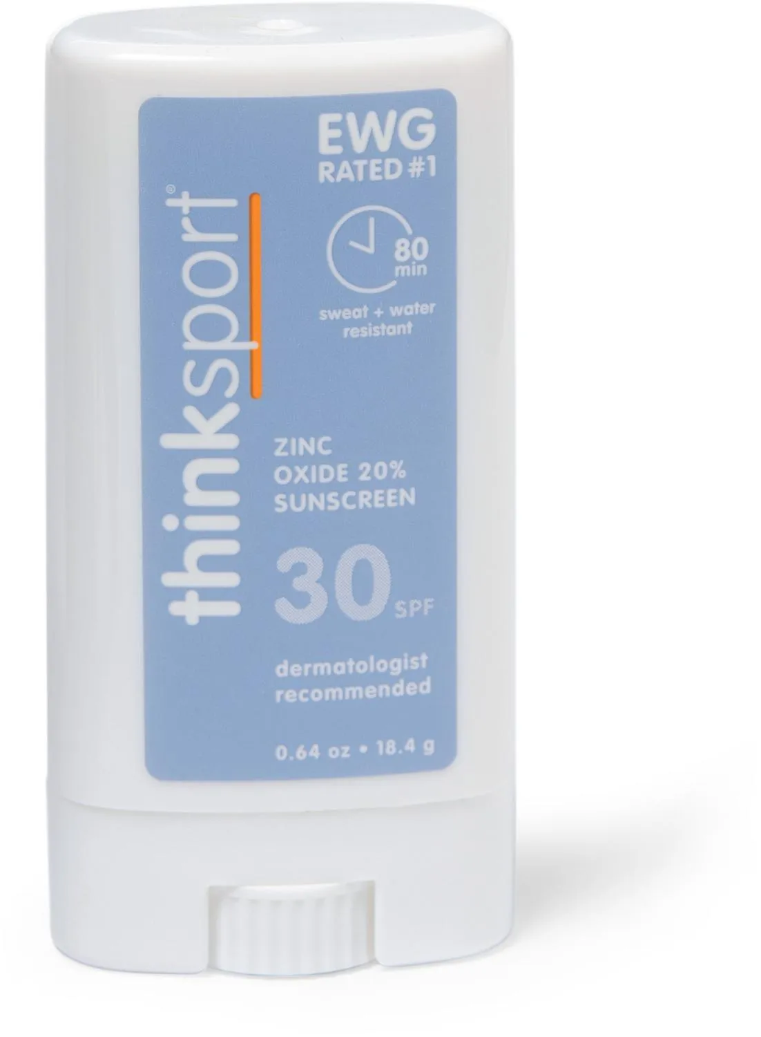 Солнцезащитный крем SPF 30 в стике Thinksport, None
Солнцезащитный крем SPF 30 в стике Thinksport, None