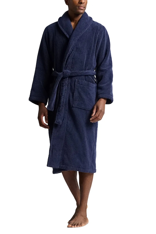 Хлопковый халат Polo Ralph Lauren, темно-синий
Хлопковый халат Polo Ralph Lauren, темно-синий