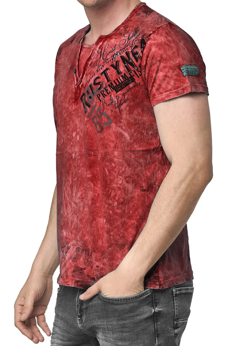 Футболка Rusty Neal в классном поношенном дизайне, красный
Футболка Rusty Neal в классном поношенном дизайне, красный