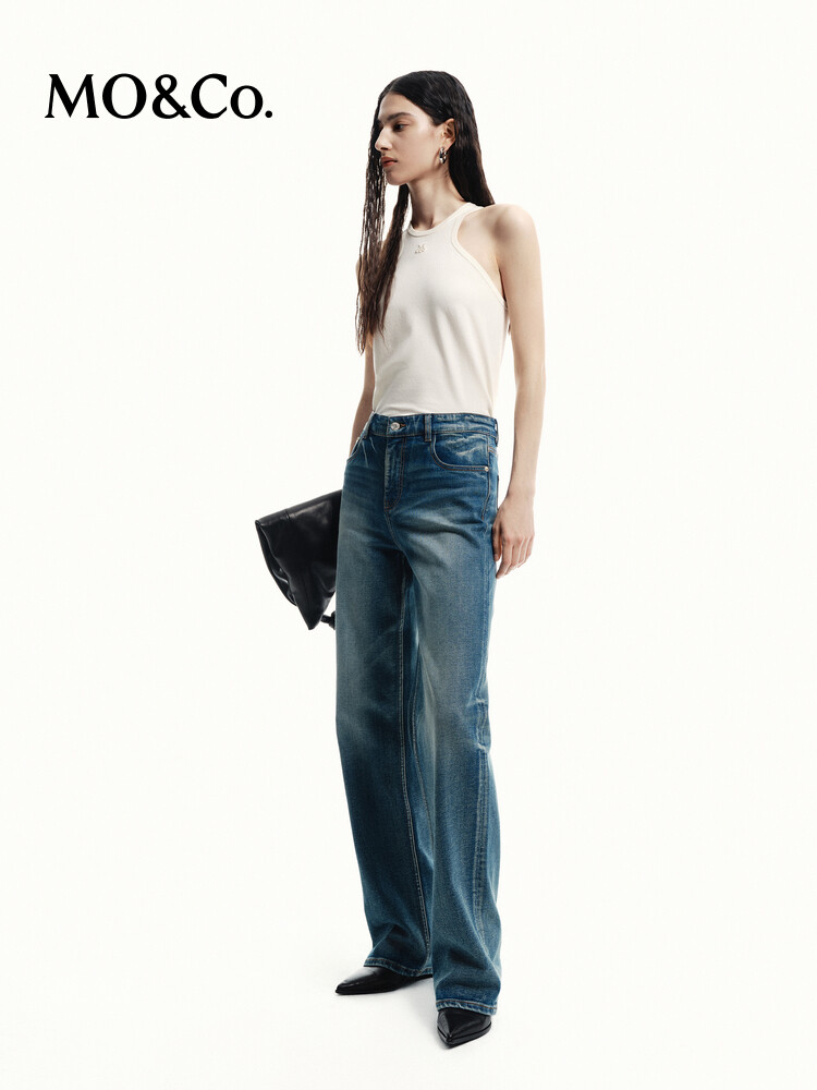 Прямые джинсы Moco из лайкры и хлопка, синий
Прямые джинсы Moco из лайкры и хлопка, синий