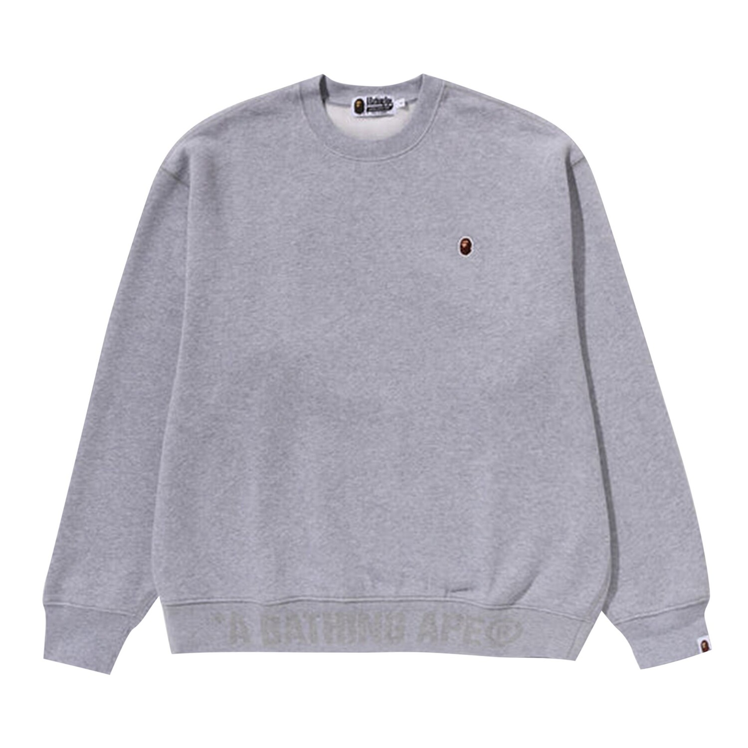 BAPE Ape Head с круглым вырезом, серый
BAPE Ape Head с круглым вырезом, серый