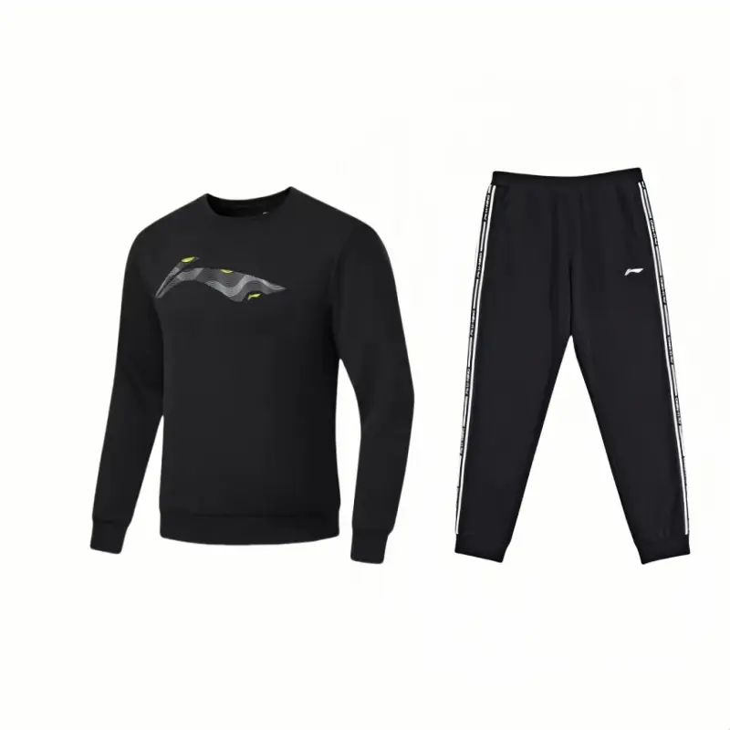 LINING Повседневная спортивная одежда унисекс черная
LINING Повседневная спортивная одежда унисекс черная