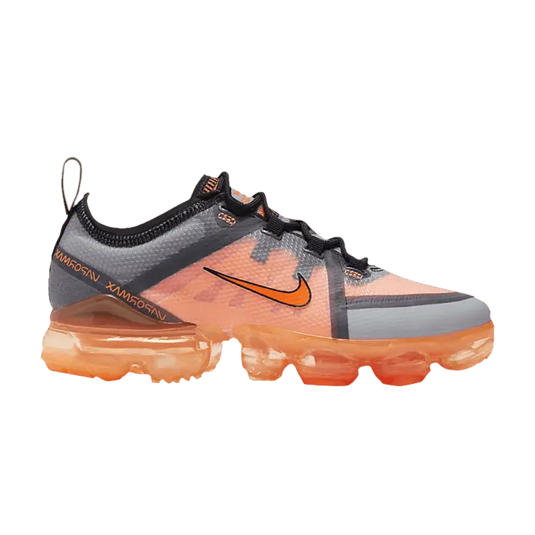 Кроссовки Nike Air VaporMax 2019 GS 'Grey Total Orange', серый
Кроссовки Nike Air VaporMax 2019 GS 'Grey Total Orange', серый