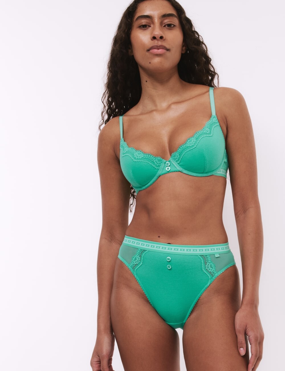 Бюстгальтер Lotta Ribbed с косточками и чашечками Demi Cup B by Boutique, цвет Bright aqua
Бюстгальтер Lotta Ribbed с косточками и чашечками Demi Cup B by Boutique, цвет Bright aqua