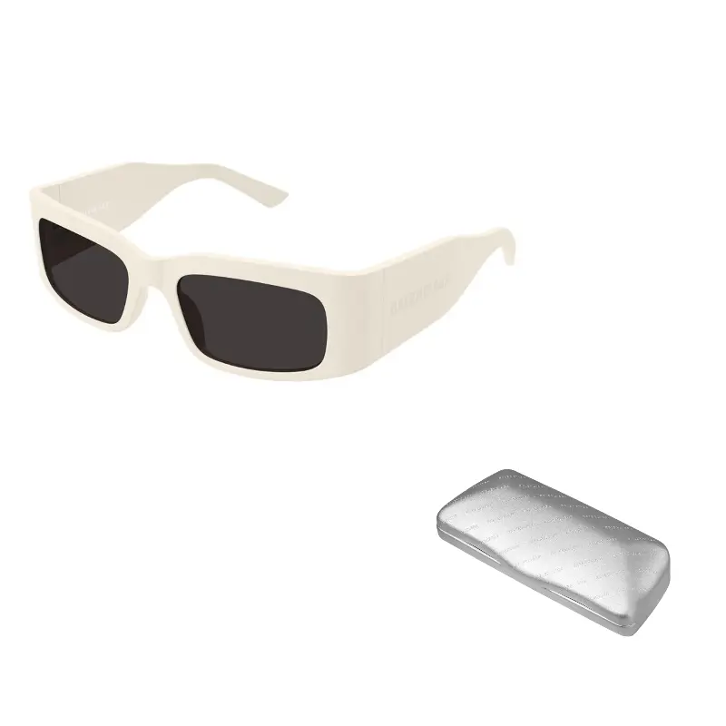 Balenciaga Прямоугольные солнцезащитные очки, Beige
Balenciaga Прямоугольные солнцезащитные очки, Beige