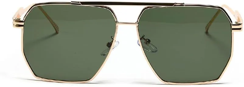 Ретро-солнцезащитные очки 2027 года для женщин и мужчин, металлические, винтажные, с защитой от УФ-излучения UV400, для активного отдыха MTZJH, Gold Black
Ретро-солнцезащитные очки 2027 года для женщин и мужчин, металлические, винтажные, с защитой от УФ-излучения UV400, для активного отдыха MTZJH, Gold Black