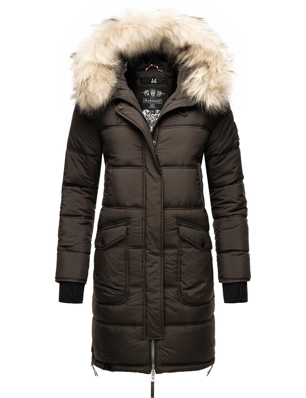 Зимнее пальто MARIKOO Chaskaa, базальтовый серый
Зимнее пальто MARIKOO Chaskaa, базальтовый серый