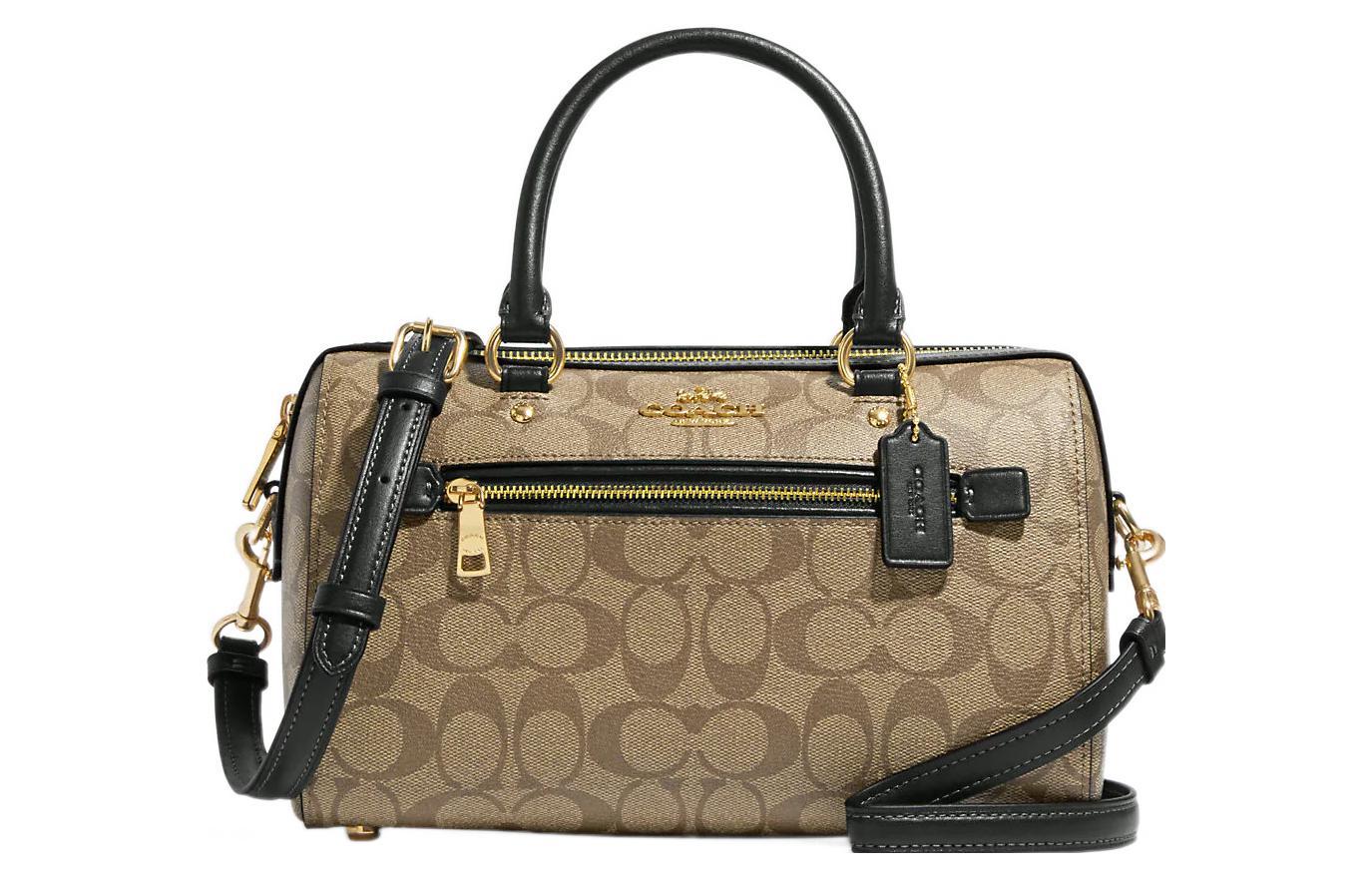 COACH Сумка Роуэн средняя хаки черная
COACH Сумка Роуэн средняя хаки черная