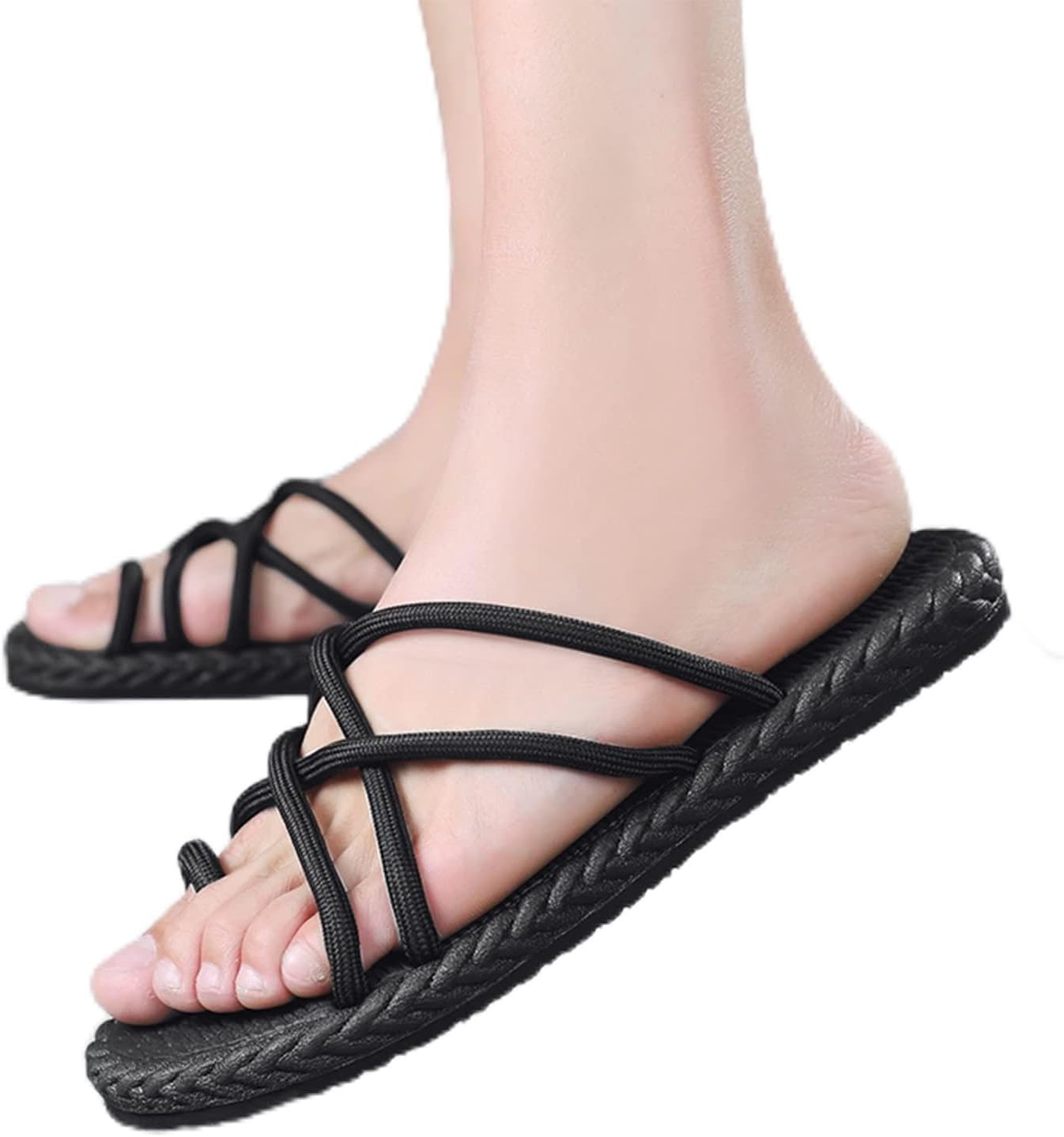 Мужские шлепанцы TXTC, удобные тапочки без фиксатора, нескользящая пляжная обувь, плетеный ремешок, повседневные слайды, Плоская обувь для мужчин, резиновая нескользящая подошва, комфорт при носке (Цвет: черный, Размер: 44 EU)
Мужские шлепанцы TXTC, удобные тапочки без фиксатора, нескользящая пляжная обувь, плетеный ремешок, повседневные слайды, Плоская обувь для мужчин, резиновая нескользящая подошва, комфорт при носке (Цвет: черный, Размер: 44 EU)