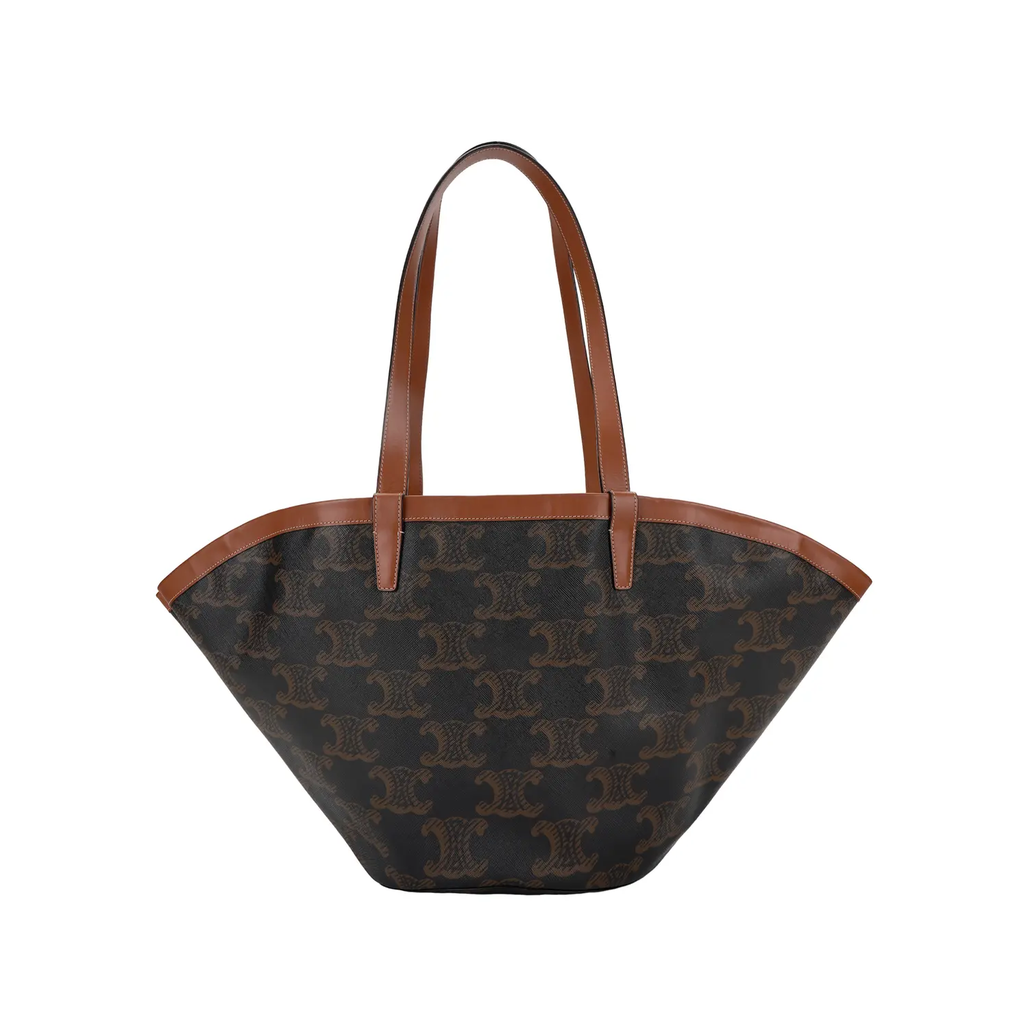 CELINE Сумка-шоппер из холста с кожаной отделкой большая женская бежевая
CELINE Сумка-шоппер из холста с кожаной отделкой большая женская бежевая