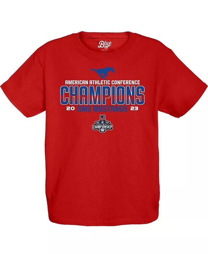 Красная футболка Big Boys SMU Mustangs 2023 AAC Football Conference Champions в раздевалке Blue 84, красный
Красная футболка Big Boys SMU Mustangs 2023 AAC Football Conference Champions в раздевалке Blue 84, красный