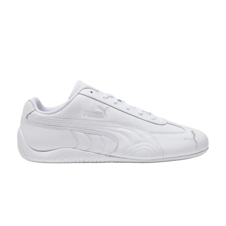 Кроссовки Puma Speedcat 'Full Leather - White Feather Grey', белый
Кроссовки Puma Speedcat 'Full Leather - White Feather Grey', белый