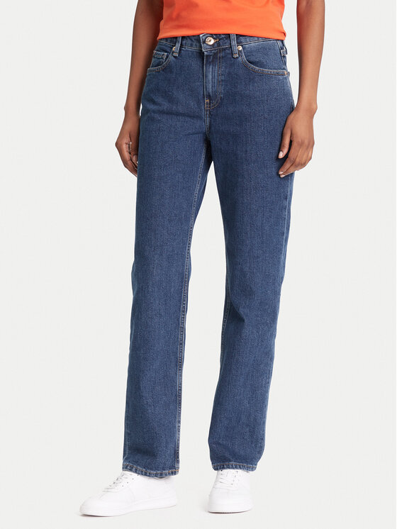 Джинсы прямого кроя Classic WW0WW45672 Tommy Hilfiger, синий
Джинсы прямого кроя Classic WW0WW45672 Tommy Hilfiger, синий