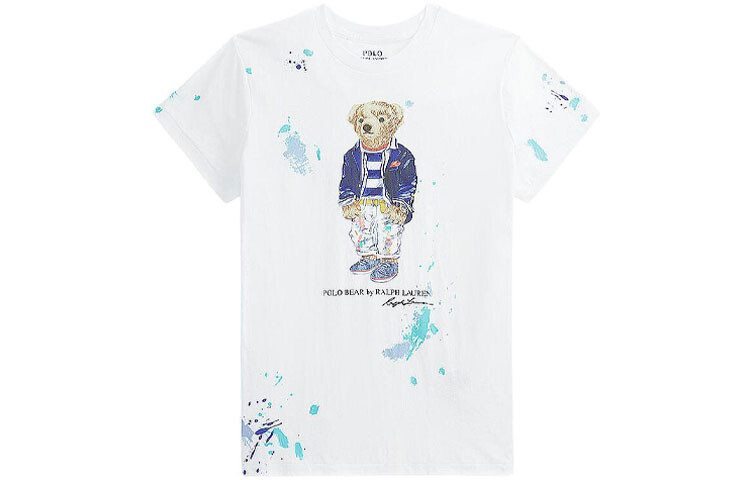 Женская футболка Polo Ralph Lauren, белый 
Женская футболка Polo Ralph Lauren, белый