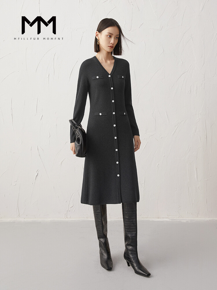 Трикотажное платье Mai Meng, черный
Трикотажное платье Mai Meng, черный