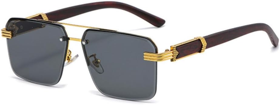 Ретро металлические солнцезащитные очки с двойной перемычкой квадратной формы для женщин, модные безободковые солнцезащитные очки с градиентной пленкой Ocean Film UV400 для мужчин MTZJH
Ретро металлические солнцезащитные очки с двойной перемычкой квадратной формы для женщин, модные безободковые солнцезащитные очки с градиентной пленкой Ocean Film UV400 для мужчин MTZJH