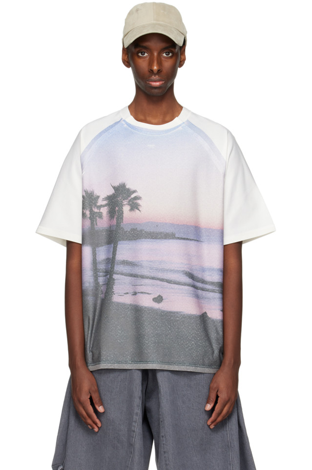 Футболка с принтом Ader Error, фиолетовый
Футболка с принтом Ader Error, фиолетовый