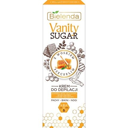 Крем для депиляции Vanity Sugar с пчелиным воском 100мл, Bielenda
Крем для депиляции Vanity Sugar с пчелиным воском 100мл, Bielenda