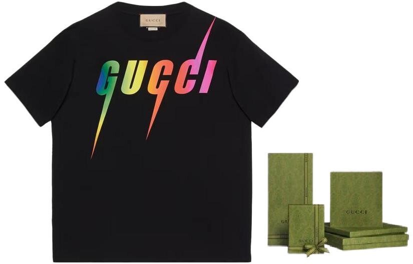 Футболка мужская Gucci Men Gift Box Edition, черный 
Футболка мужская Gucci Men Gift Box Edition, черный