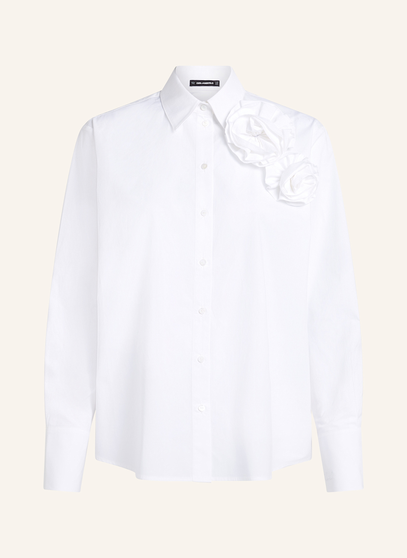 Блуза Karl Lagerfeld, белый 
Блуза Karl Lagerfeld, белый