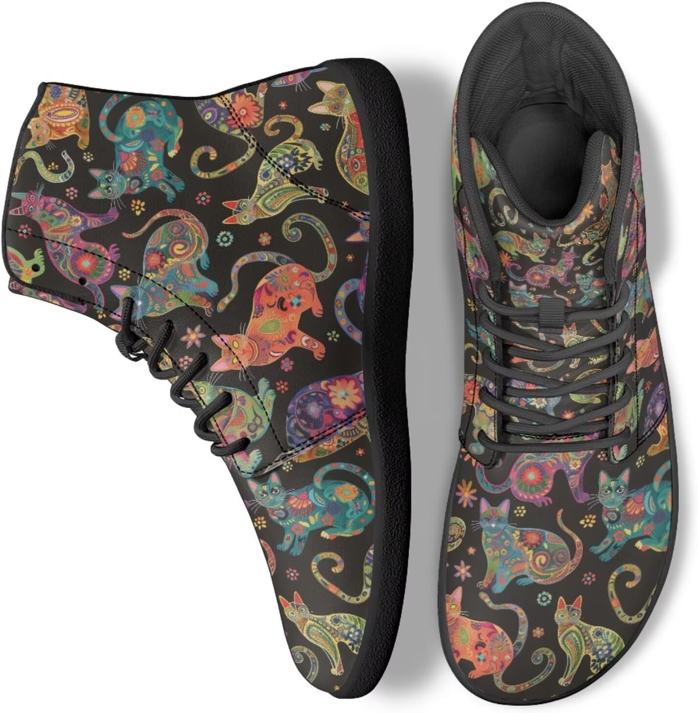 Мужские и женские кроссовки для ходьбы из ПУ-кожи, с высоким голенищем, для путешествий, тренировок, бизнеса, походов и велоспорта Ecaestolph, черный
Мужские и женские кроссовки для ходьбы из ПУ-кожи, с высоким голенищем, для путешествий, тренировок, бизнеса, походов и велоспорта Ecaestolph, черный