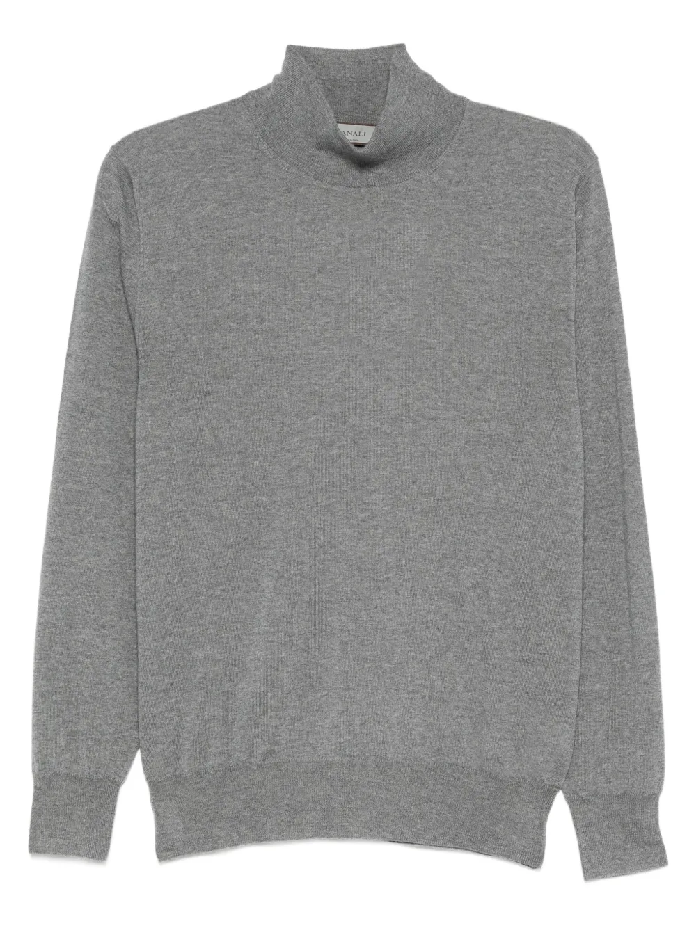 Шерстяной свитер с высоким воротником Canali, серый
Шерстяной свитер с высоким воротником Canali, серый