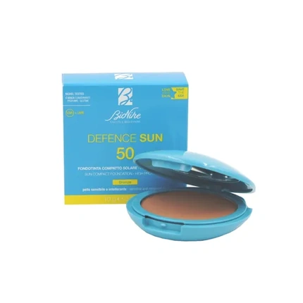 Defence Sun 50 Компактная тональная основа Spf 50 Бронзовый цвет Bionike 
Defence Sun 50 Компактная тональная основа Spf 50 Бронзовый цвет Bionike