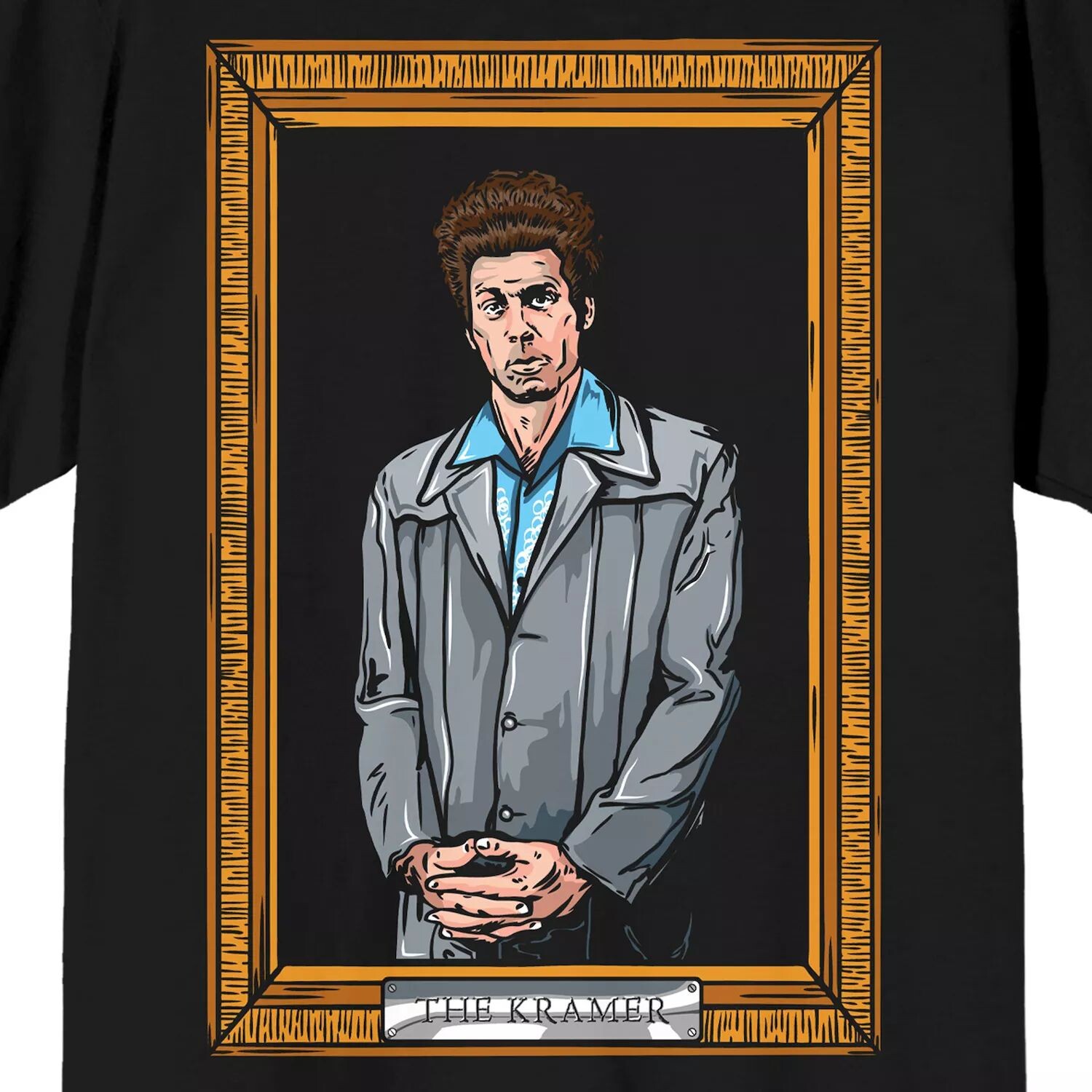 Мужская футболка с портретом Seinfeld Kramer Licensed Character
Мужская футболка с портретом Seinfeld Kramer Licensed Character