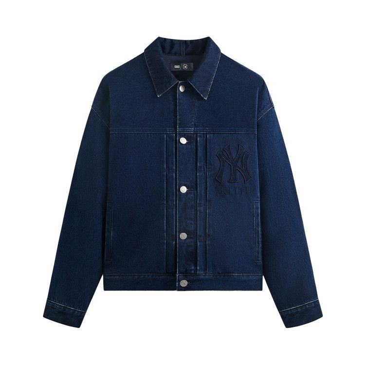 Куртка Kith For The New York Yankees Jay Indigo Denim Jacket, Mid Indigo 
Куртка Kith For The New York Yankees Jay Indigo Denim Jacket, Mid Indigo