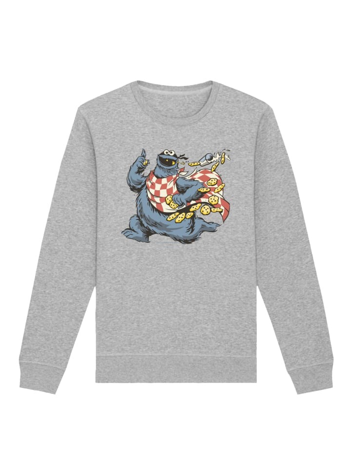 Толстовка F4NT4STIC Sweatshirt Sesamstraße Cookie Monster Thief, пятнистый серый
Толстовка F4NT4STIC Sweatshirt Sesamstraße Cookie Monster Thief, пятнистый серый