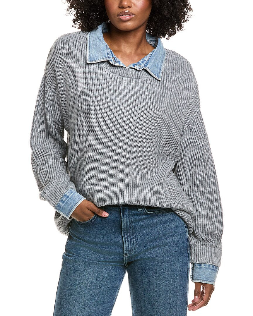 Винтажный свитер Havana Denim с отделкой из шерсти Vintage Havana, серый
Винтажный свитер Havana Denim с отделкой из шерсти Vintage Havana, серый