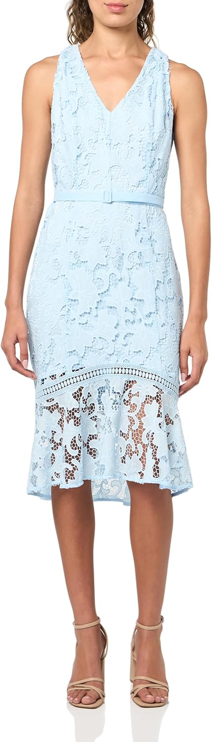 GUESS Женское платье Itzel без рукавов, Subtle Blue
GUESS Женское платье Itzel без рукавов, Subtle Blue