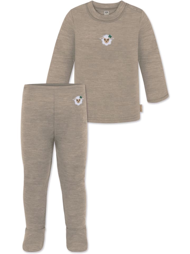 Комплект из шерстяного свитера и нижнего белья из шерсти мериноса бежевого цвета Normani Outdoor Sports
Комплект из шерстяного свитера и нижнего белья из шерсти мериноса бежевого цвета Normani Outdoor Sports