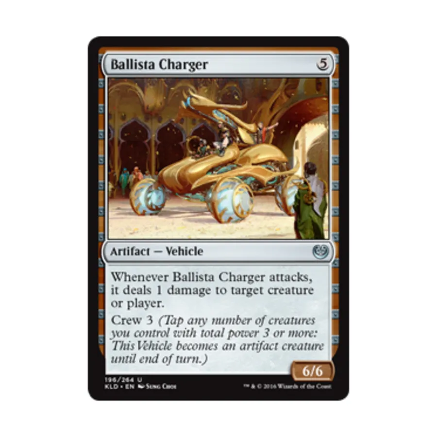 CCG Баллиста-зарядное устройство (U), MTG - Kaladesh
CCG Баллиста-зарядное устройство (U), MTG - Kaladesh