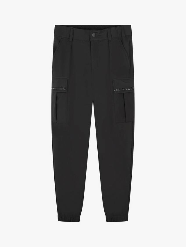 HUGO детские брюки свободного кроя в стиле милитари HUGO BOSS, Black
HUGO детские брюки свободного кроя в стиле милитари HUGO BOSS, Black