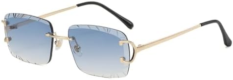 синие коричневые солнцезащитные очки без оправы UV400 для мужчин и женщин, квадратные солнцезащитные очки для мужчин, без оправы, металлические, модные MTZJH, Gold With Blue
синие коричневые солнцезащитные очки без оправы UV400 для мужчин и женщин, квадратные солнцезащитные очки для мужчин, без оправы, металлические, модные MTZJH, Gold With Blue