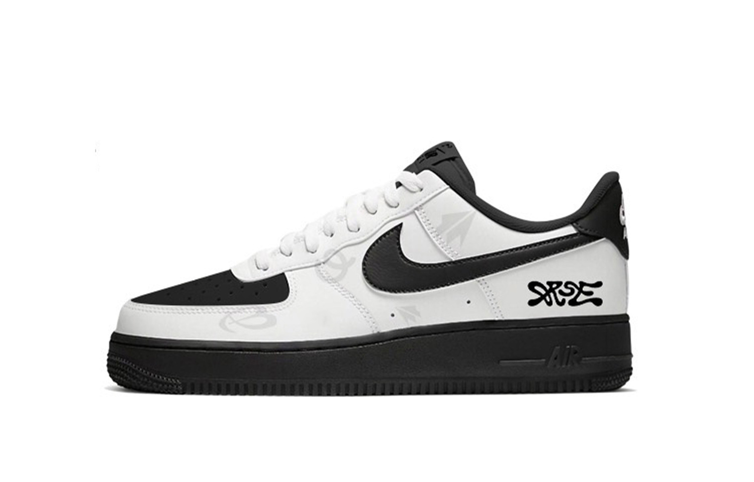 Nike Air Force 1 City Imprint Slip Resistant Abrasion Resistant низкие скейтборд кроссовки Black White детские
Nike Air Force 1 City Imprint Slip Resistant Abrasion Resistant низкие скейтборд кроссовки Black White детские