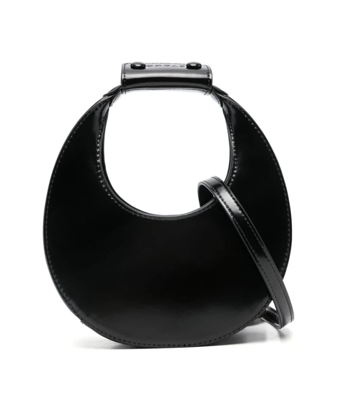 Кожаная сумка через плечо Staud, черный
Кожаная сумка через плечо Staud, черный