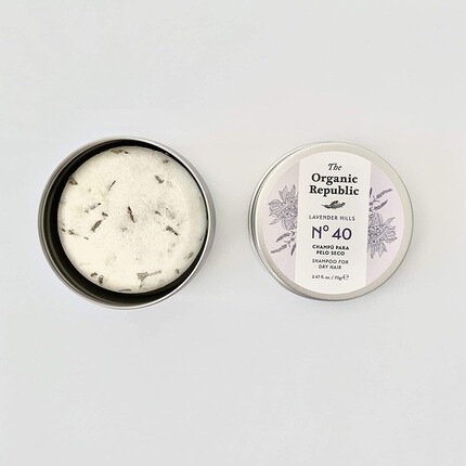 Твердый шампунь для сухих волос 70г, The Organic Republic
Твердый шампунь для сухих волос 70г, The Organic Republic