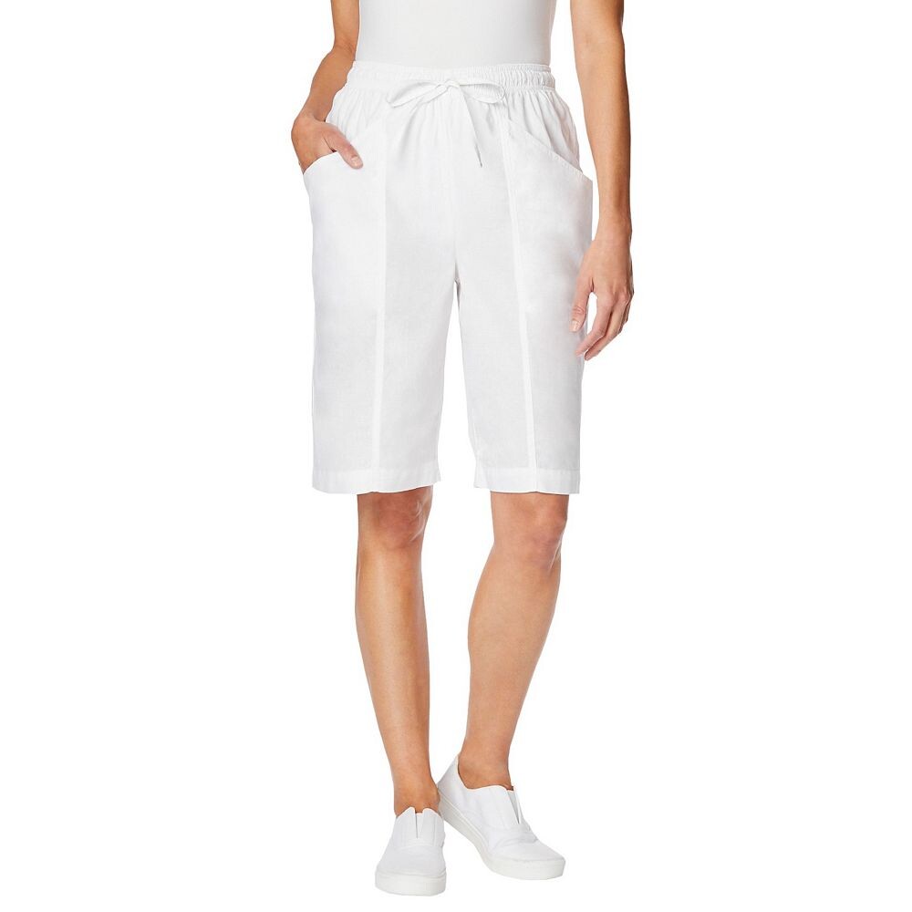 Женщина в женских коротких швах с передним швом больших размеров Woman Within, белый
Женщина в женских коротких швах с передним швом больших размеров Woman Within, белый