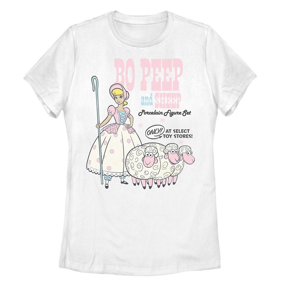 Футболка с рекламой для детей Disney/Pixar «История игрушек Бо Пип и Овечка» Disney / Pixar, белый 
Футболка с рекламой для детей Disney/Pixar «История игрушек Бо Пип и Овечка» Disney / Pixar, белый