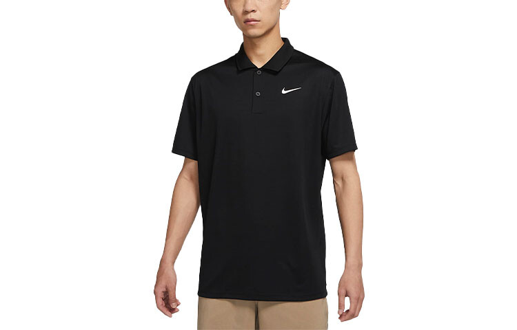 Мужская рубашка-поло Nike, цвет Black
Мужская рубашка-поло Nike, цвет Black