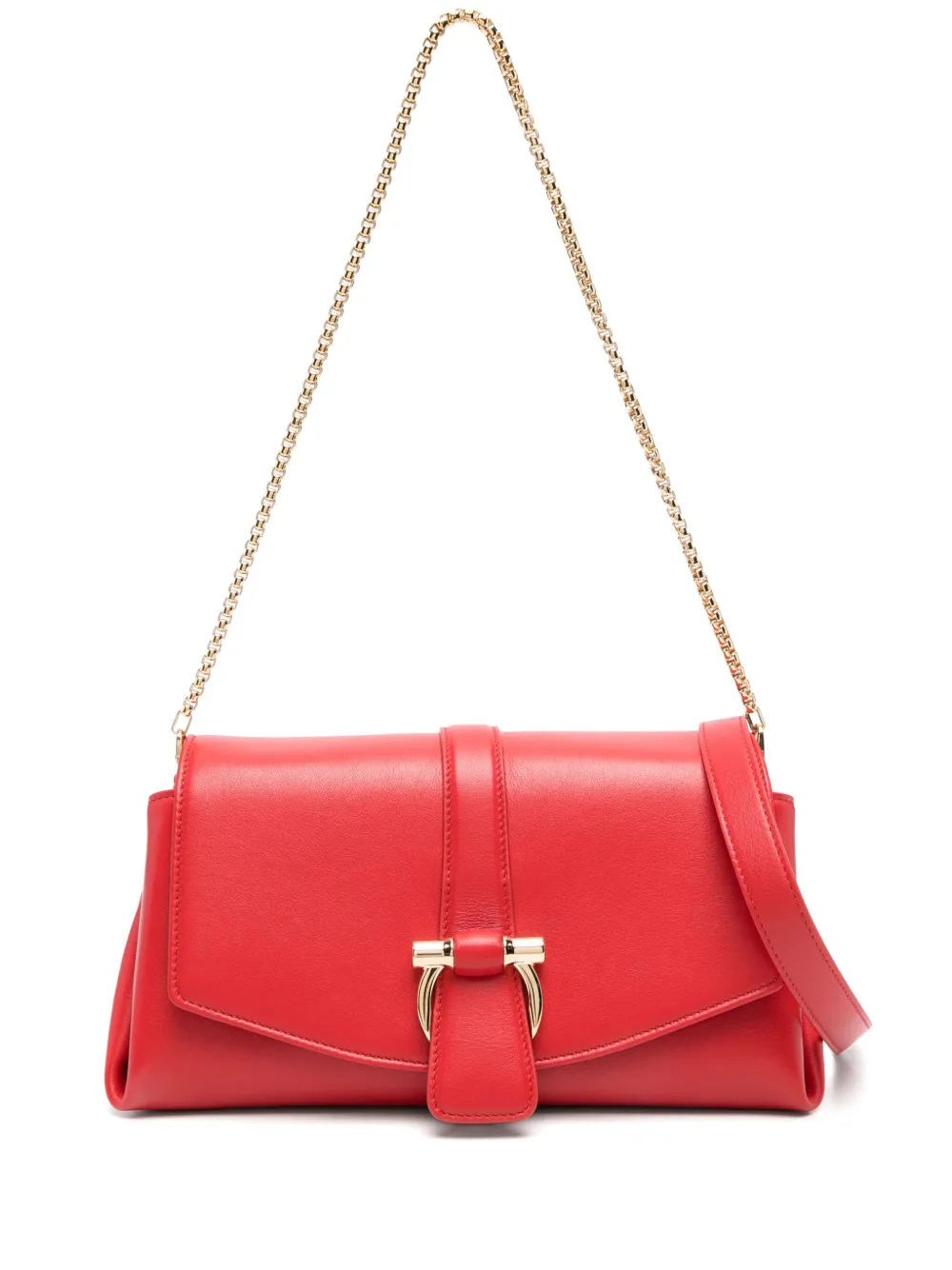 Маленькая сумка через плечо с передним клапаном Ferragamo, красный
Маленькая сумка через плечо с передним клапаном Ferragamo, красный