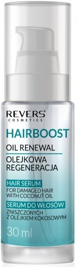 Разглаживающая сыворотка для поврежденных волос с кокосовым маслом Revers
Разглаживающая сыворотка для поврежденных волос с кокосовым маслом Revers