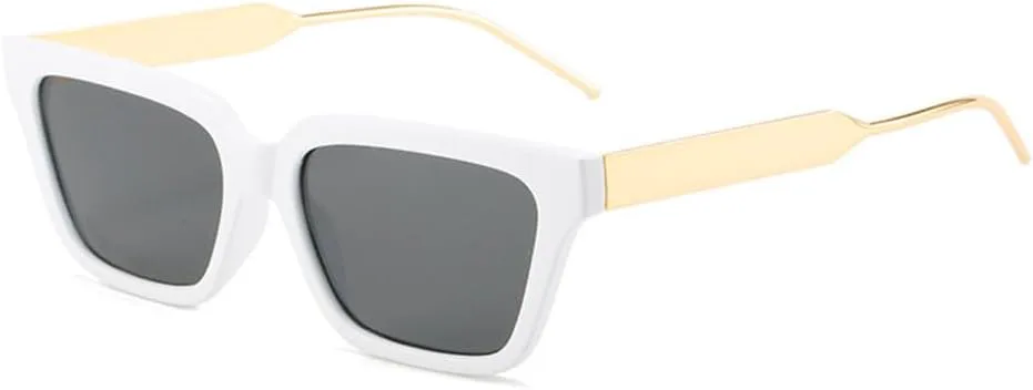 MUTYNE Роскошные солнцезащитные очки в оправе «кошачий глаз» из металла, квадратной формы, для женщин и мужчин, модные, винтажные, популярные, для путешествий, White
MUTYNE Роскошные солнцезащитные очки в оправе «кошачий глаз» из металла, квадратной формы, для женщин и мужчин, модные, винтажные, популярные, для путешествий, White