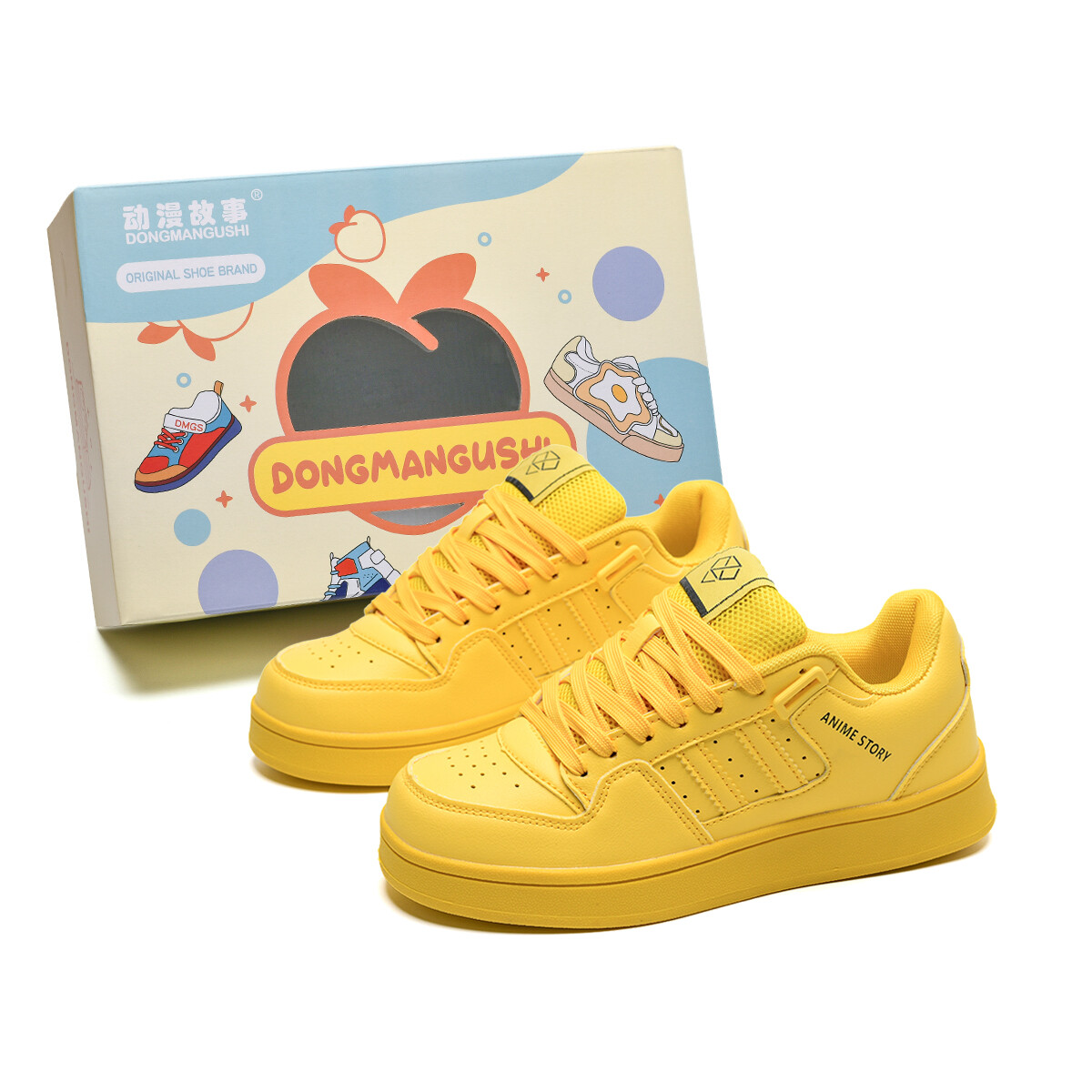 Кеды, обувь для скейтборда унисекс с низким верхом Anime Story, цвет Lemon
Кеды, обувь для скейтборда унисекс с низким верхом Anime Story, цвет Lemon