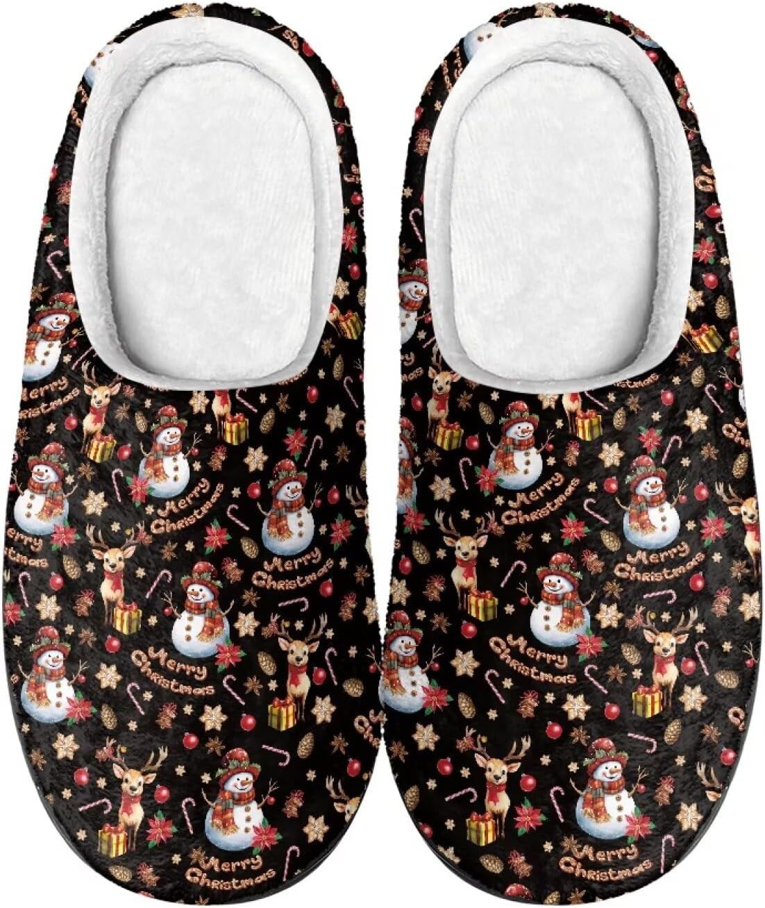 Тапочки Showudesigns для женщин и мужчин, размер 4-12, зимние домашние тапочки, черный
Тапочки Showudesigns для женщин и мужчин, размер 4-12, зимние домашние тапочки, черный