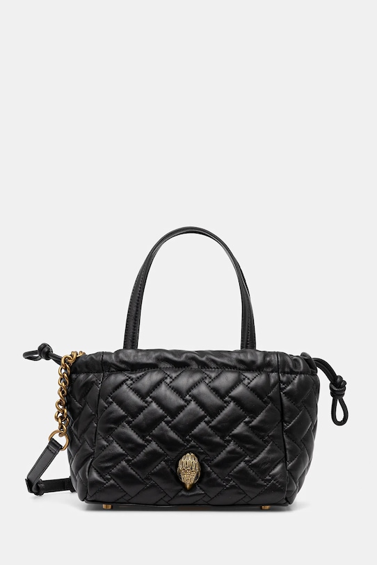 Кожаная сумка Kensington Kurt Geiger London, черный 
Кожаная сумка Kensington Kurt Geiger London, черный