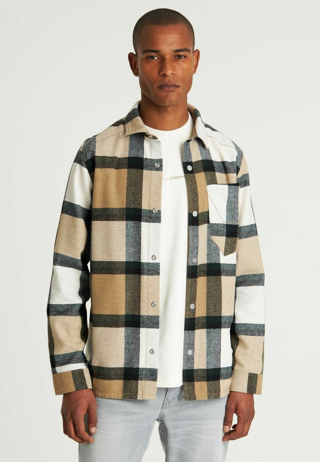 Рубашка AXEL MICK CHASIN', бежевый 
Рубашка AXEL MICK CHASIN', бежевый